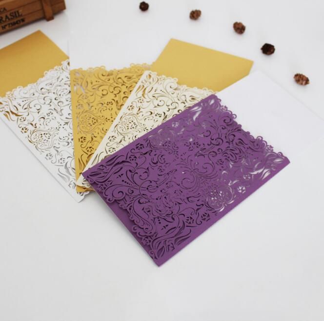 Laser Cut Blank Wedding Invitation Card Blank Interior Pages Can Be Customized A Hot Sale In The Wedding Season Free Sample Wedding Invitations Funky Wedding Invitations From Shhonton 0 47 Dhgate Com