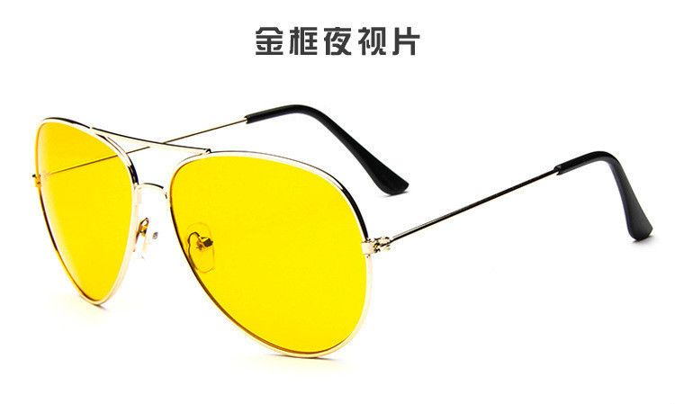 Gold frame night vision