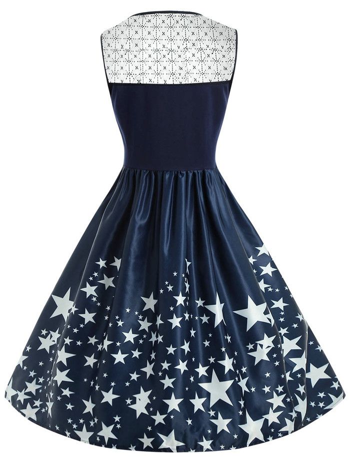 star dress plus size