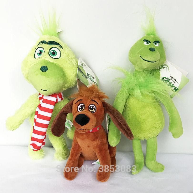 the grinch bean plush