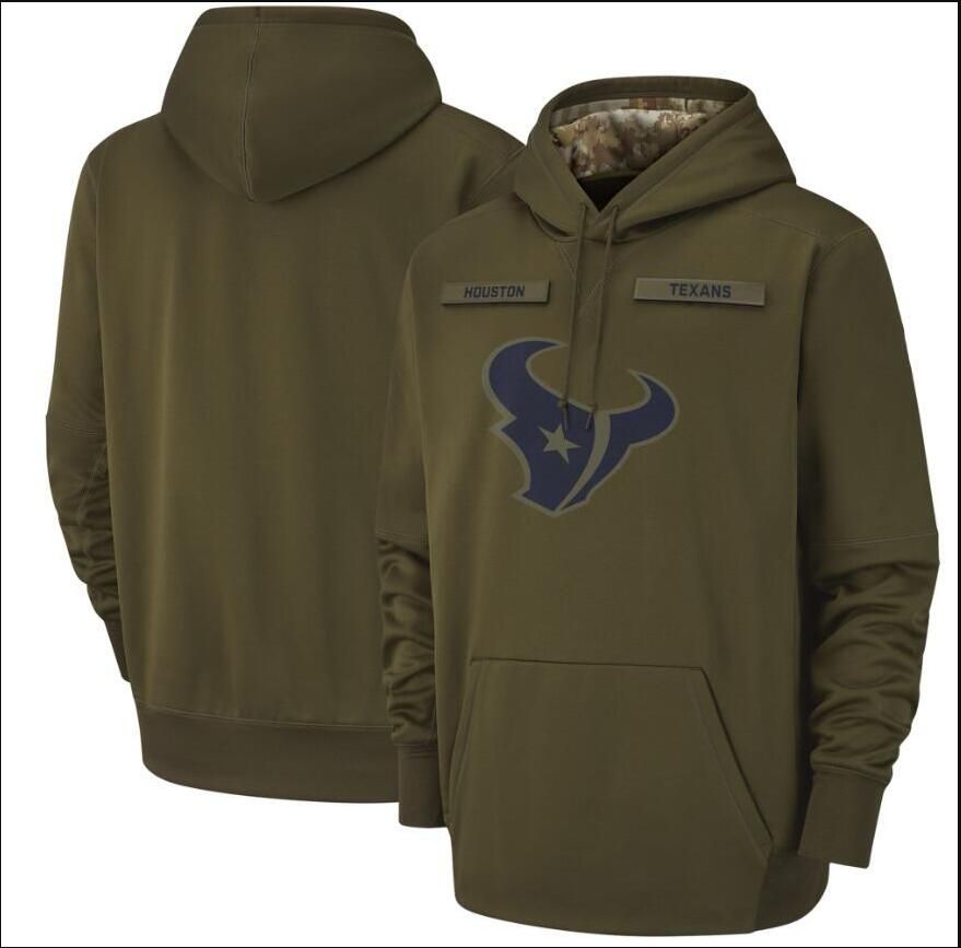 salute to service texans hoodie
