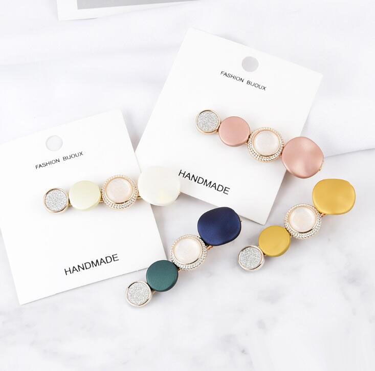 2019 Pearl Hair Clips For Women Girls Fashion Sweet Artificial