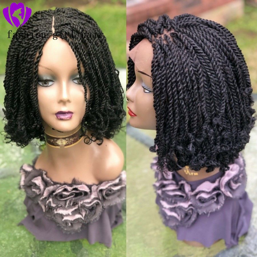 short braided wigs