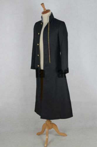 JoJo/'s Bizarre Adventure Jotaro Kujo Jacket Trench Coat Cosplay Costume Custom