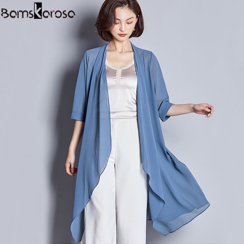 blue kimono cardigan