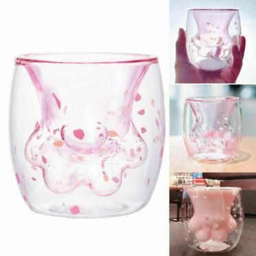 Cat Paw Cup Party Decorating Supplies Water Bottle Wine Glasses