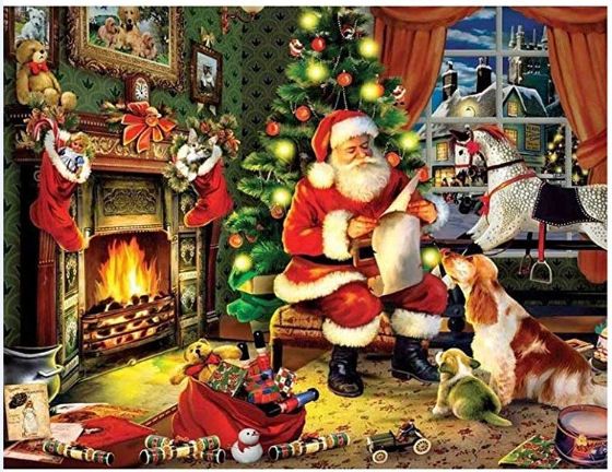 2020 Wj1065x2 New 5d Diamond Painting Christmas Tree Embroidery Diy Diamond Art Kit Drill Wall Sticker Mosaic Kids Gift Embroidery Painting From Goolye 2 9 Dhgate Com
