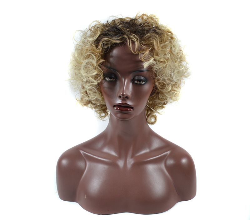 Kupit Optom 12 Dyujmov Korotkie Vyushiesya Ombre Sinteticheskie Pariki Dlya Chernokozhih Zhenshin Afrikanskie Pricheski Naturalnyj Ombre Svetlye Volosy Parik Otsummershair V Kategorii Sinteticheskie Pariki 1 282 Rub Na Ru Dhgate Com Dhgate