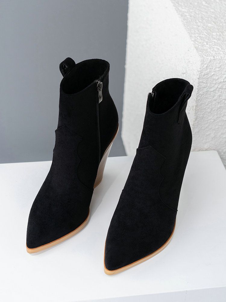 Suede nero