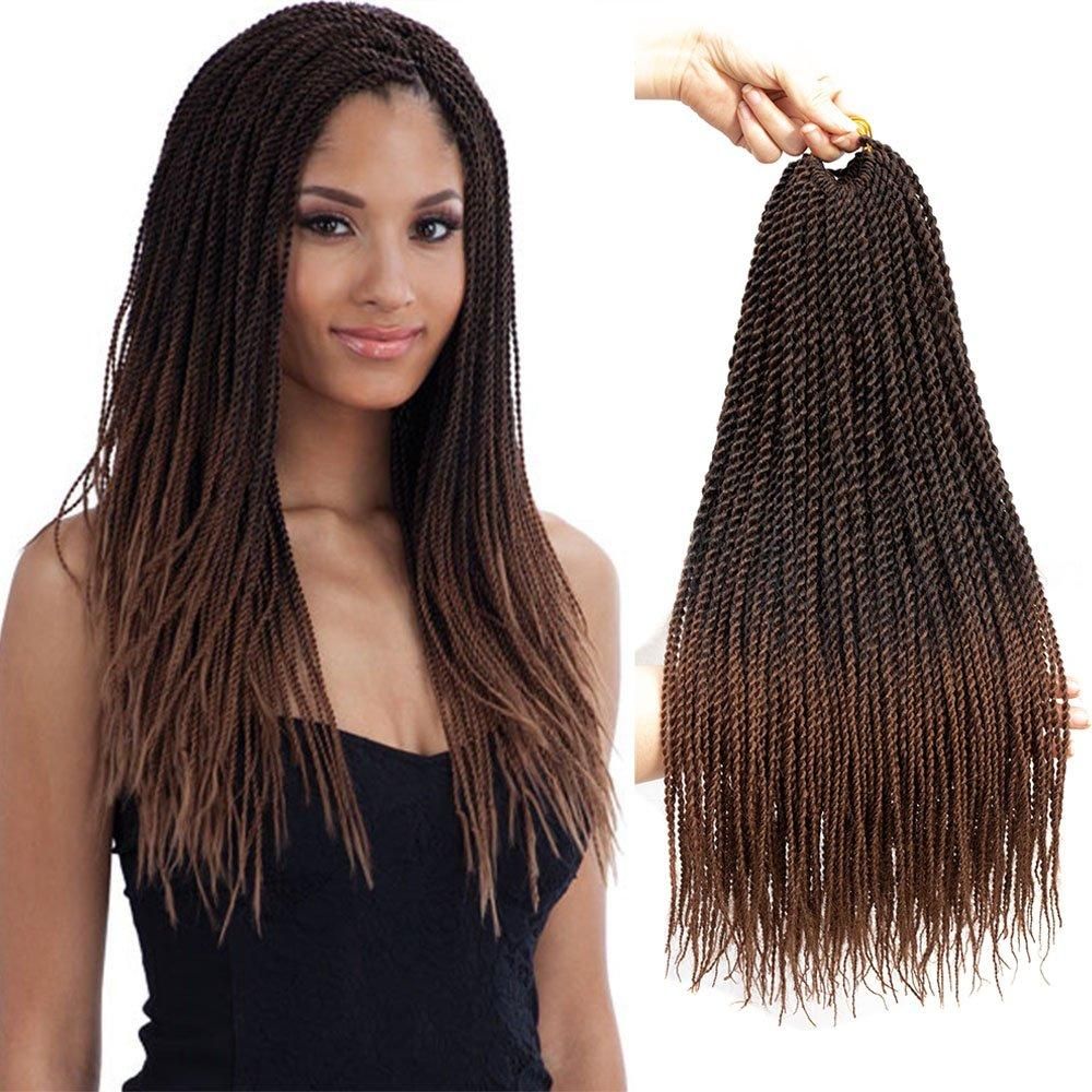 2020 Hot Senegalese Twist Crochet Hair Braids Small Havana Mambo