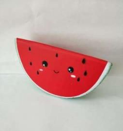 Squishy Jumbo Smiley Wassermelone Obst Duft Brot Squeeze Spielzeug Dekor GUT 