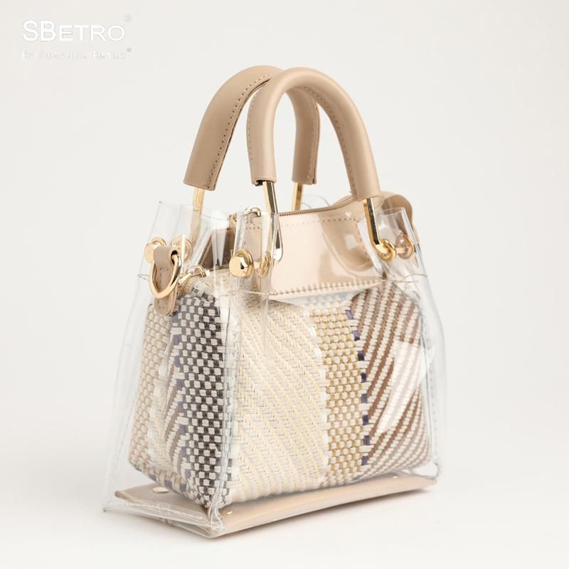 clear plastic fashion bags