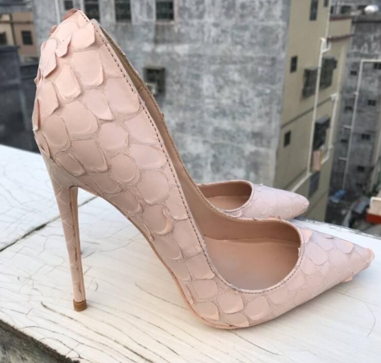 snakeskin heels