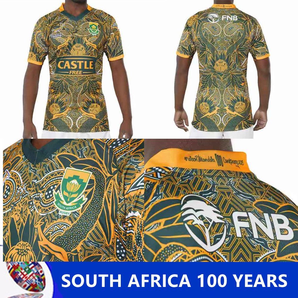 springboks 100 year anniversary jersey