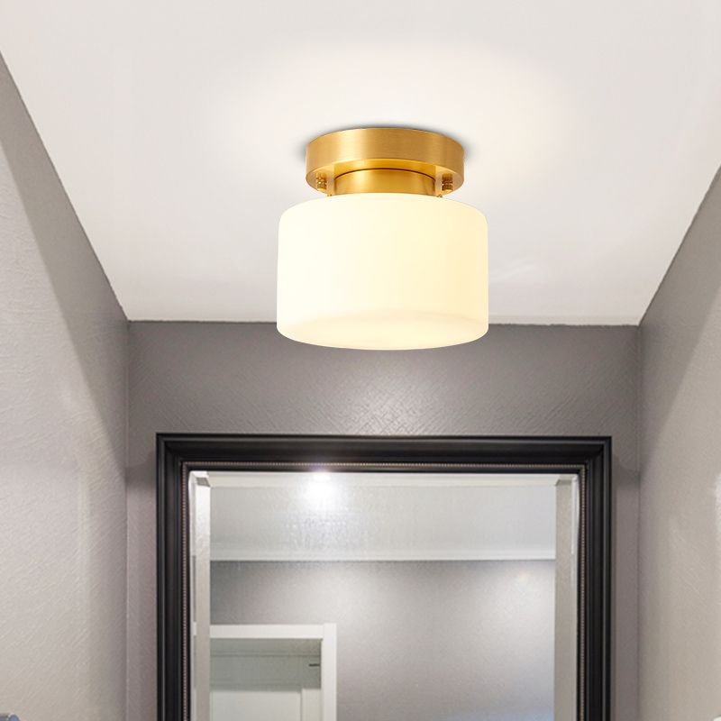 2020 American All Copper Corridor Aisle Lights Modern Minimalist Home