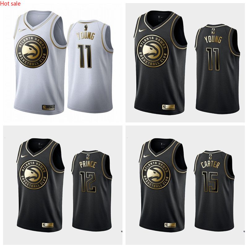 vince carter black and gold jersey