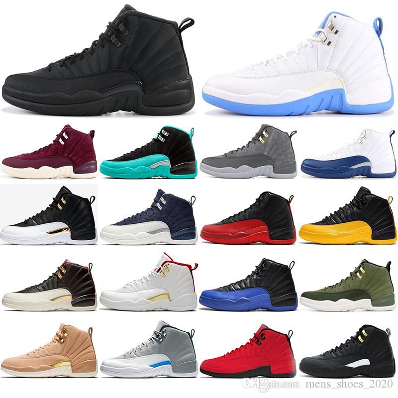 men's air jordan retro 12 basketball shoes