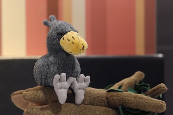 shoebill stuffed animal