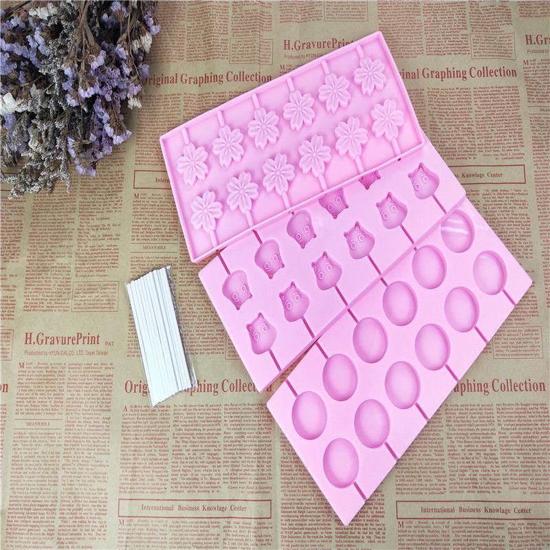 Grosshandel Cooknbake Silikonform Fur Lollipop Candy Cake Backform