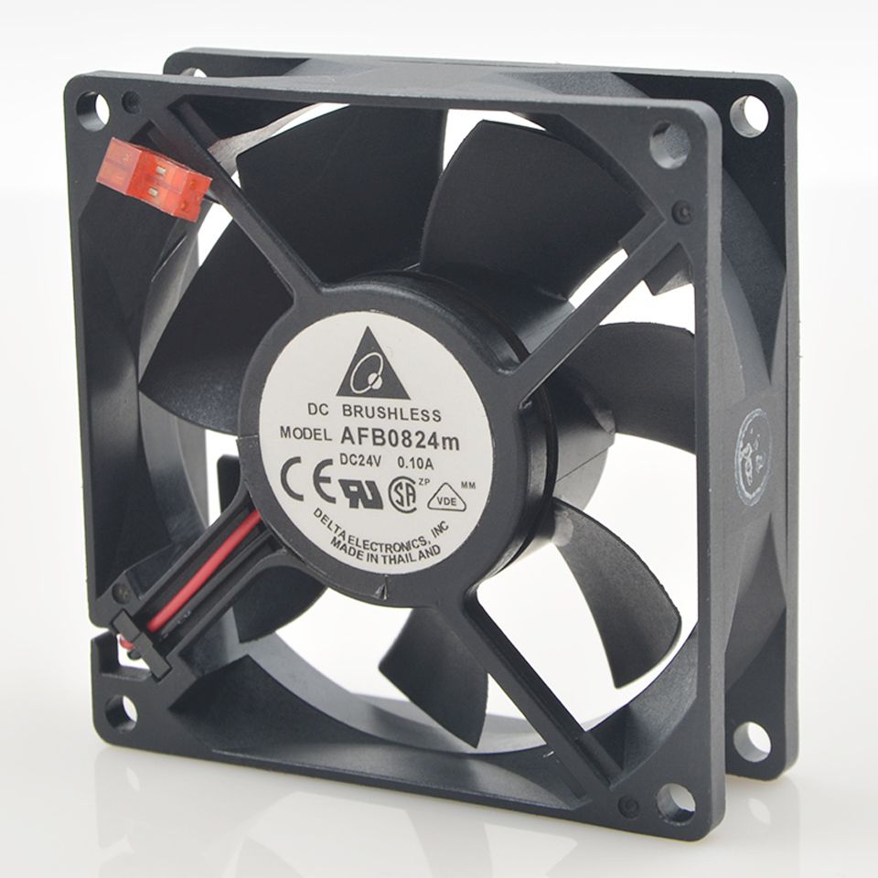 DC24V cooling fan 1pcs AFB0824M 0.10A for delta inverter converter cooling fan 8025 8CM
