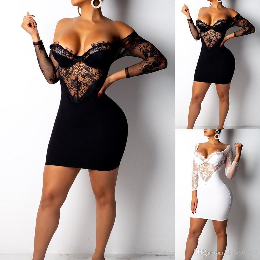 sheer white mini dress