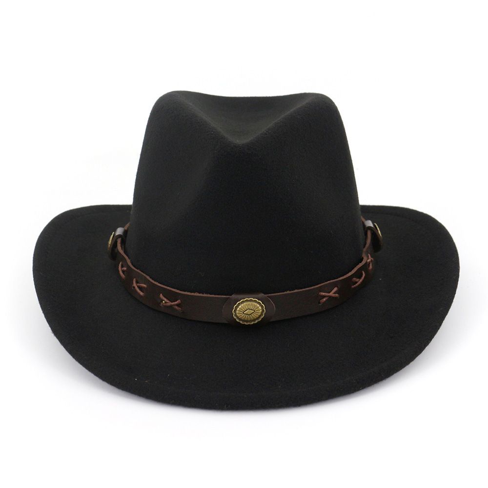 elegante para iglesia WAN(#6) gorro cálido de Jazz para invierno Sombrero de lana de Panamá de ala ancha para hombre y mujer elegante para iglesia WAN(#6) gorro cálido de Jazz para invierno Sombrero de lana de Panamá de ala ancha para hombre y mujer