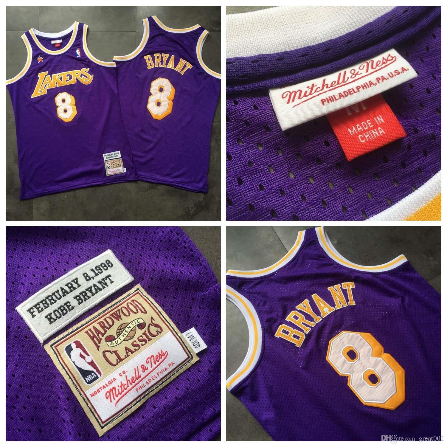 kobe bryant 1998 all star jersey
