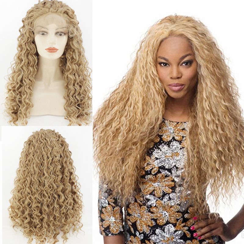 big curly synthetic wigs