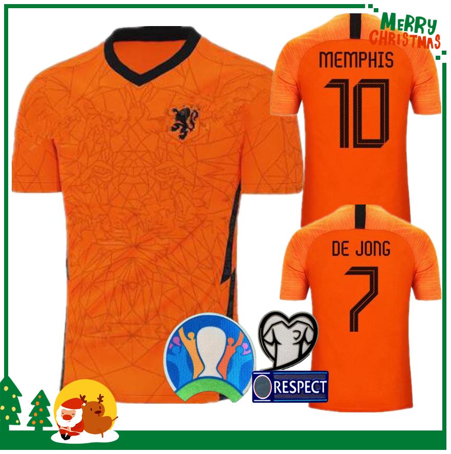 camiseta seleccion holanda 2019