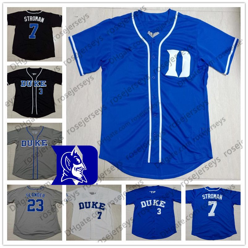 duke baseball jersey 23 mike stud