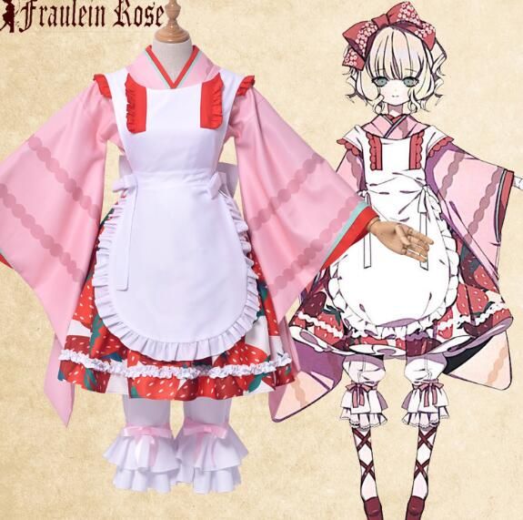 Get Rozen Maiden Cosplay Souseiseki Soseiseki Kimono Costume Full Sets For Android Wallpaper Rozen Maiden Cosplay Souseiseki Soseiseki Kimono Costume Full Sets For iPhone Free