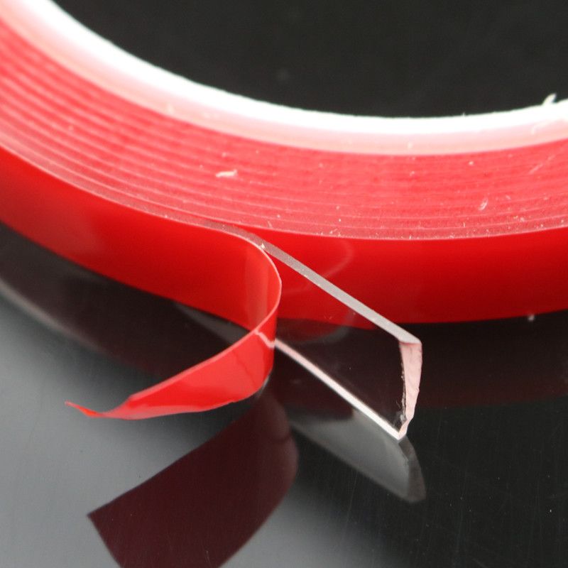 Car Sticker Double Foam Faced Adhesive Tape Auto Glue Sticker 1CM Width 3M Lengt