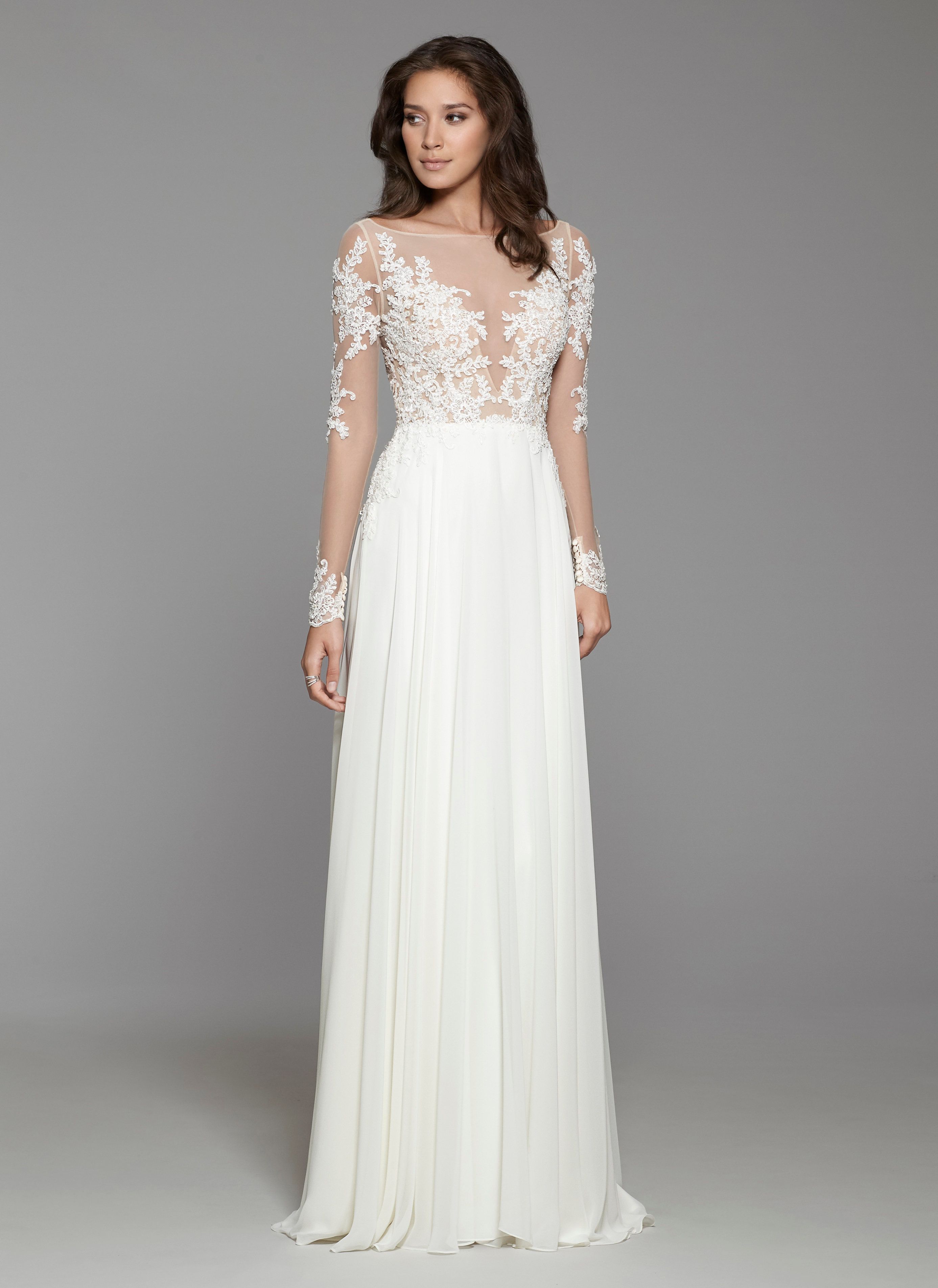 cream beach wedding dresses