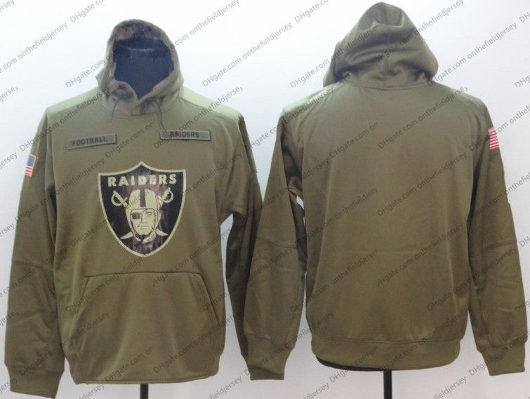 salute to service oakland raiders hoodie