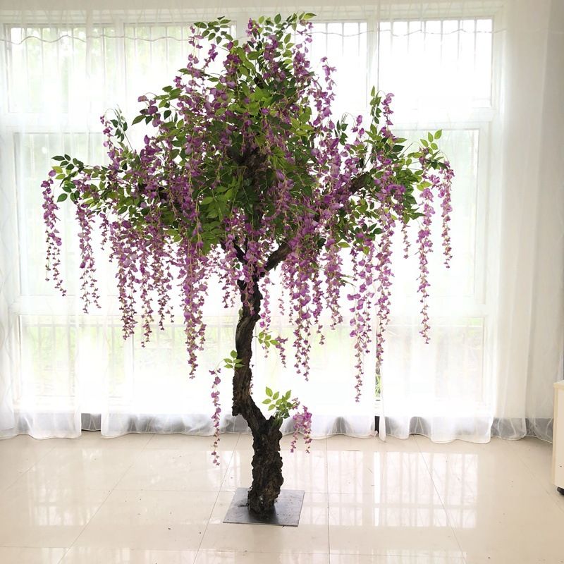 fake interior trees