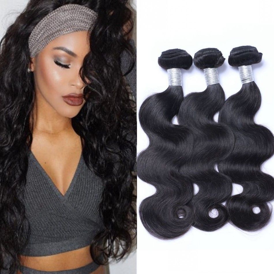 Peruvian Body Wave Hair Extensions 100 Human Hair Weave Bundles 3