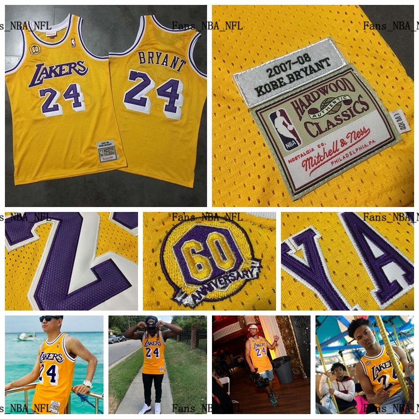 kobe bryant 2007 authentic jersey los angeles lakers