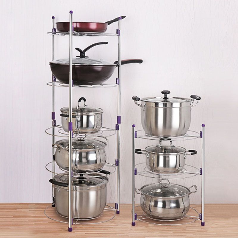 2021 Kitchen Storage 2 Layers 3 Layers Stainless Steel Kitchen Pot Rack Multifunction Kitchen Storage Rack For Cooker Pot Shelves From Jerrywei123 52 1 Dhgate Com