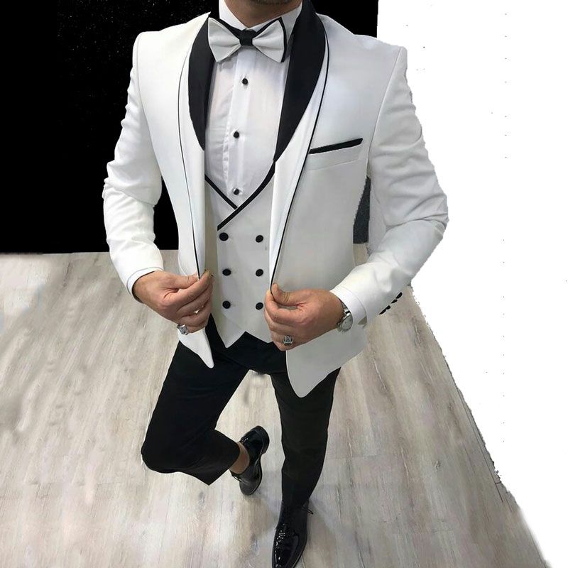 pronto pasos Numérico Trajes De Los Hombres Blancos Para El Traje De Boda Hombre Blazer Black Shawl Solapa Slim Fit Groom Txedos Último Abrigo Pantalón Diseños Disfraz Homme De 94,55 € | DHgate pronto pasos Numérico Trajes De Los Hombres Blancos Para El Traje De Boda Hombre Blazer Black Shawl Solapa Slim Fit Groom Txedos Último Abrigo Pantalón Diseños Disfraz Homme De 94,55 € | DHgate