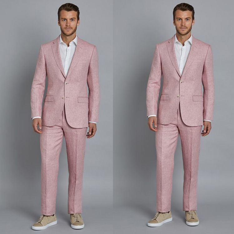 pink formal attire men