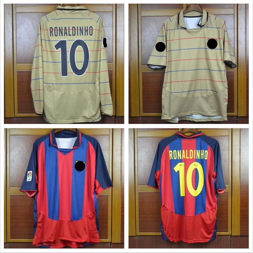 ronaldinho barcelona jersey 2004