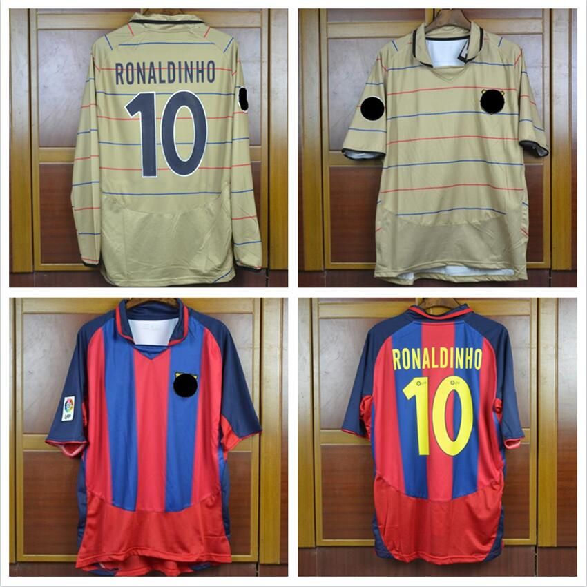 retro ronaldinho jersey