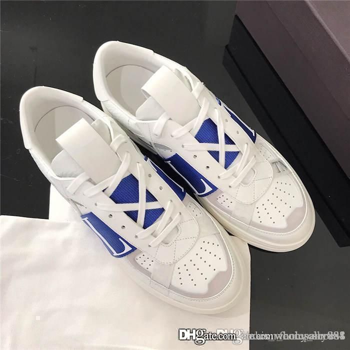 calfskin vl7n sneaker with bands