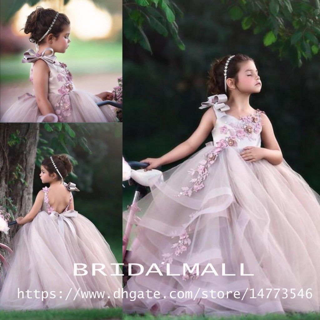 dhgate flower girl dresses