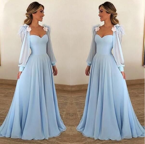 Grosshandel 2019 Neue A Line Langarm Muslim Elegante Abendkleider Lange Chiffon Kleider Fur Besondere Anlasse Party Abendkleider Sweet 16 Kleider Von Hellobuyerh 109 44 Auf De Dhgate Com Dhgate