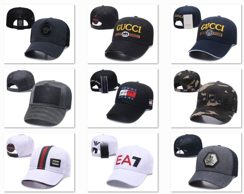 styles of ball caps