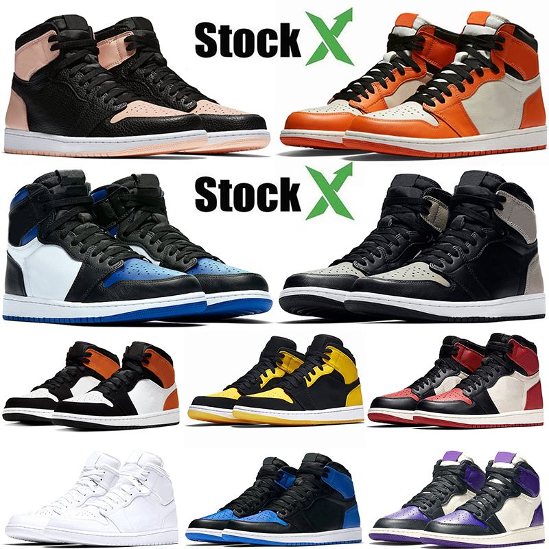 Nike Air Jordan Retro 1 Venta Al Por Mayor Zapatos De Las Manera Barata De  Baloncesto 1s Carmesí Tinte Oro Juego Superior Royal Gris Sombra Hombres  Jumpman 1 Sport Zapatillas Por Cheapfationsneaker,