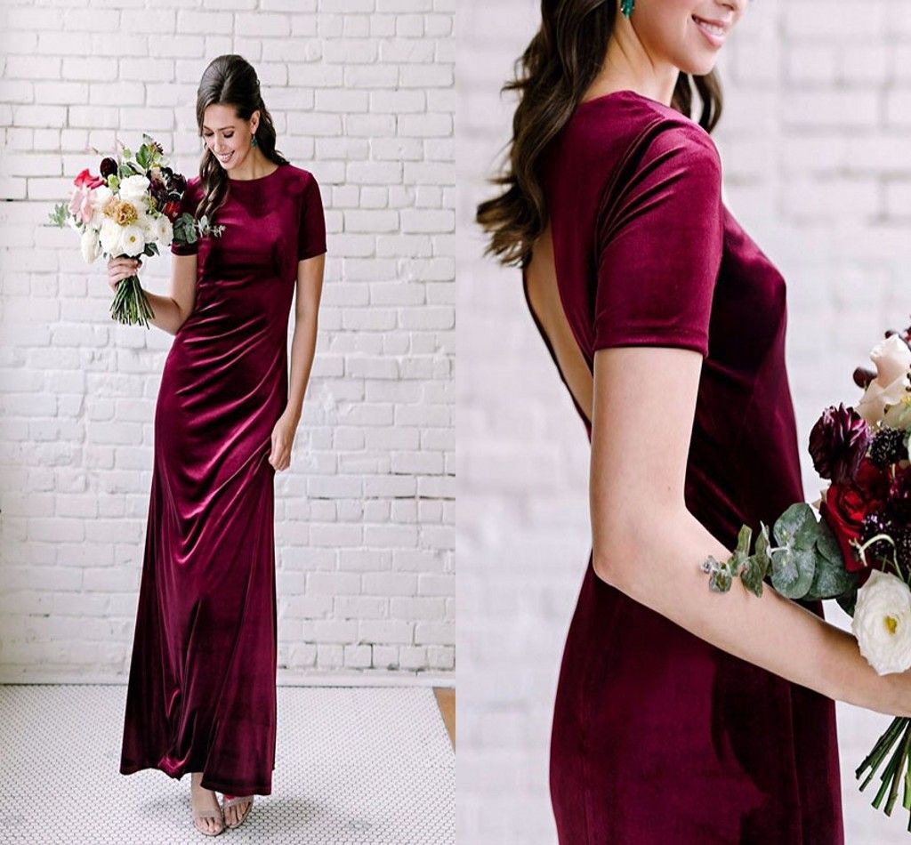 winter velvet wedding dresses