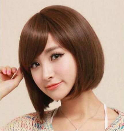 Wig Fashion Womens Short Straight Bob Hair Ladies Cosplay Party