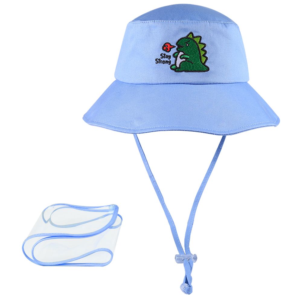 bucket hat with fish